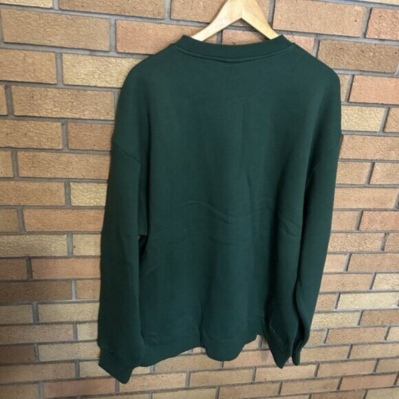 NWT Green Bay Packers NFL Mitchell & Ness Fleece Crew Sweatshirt Men’s Size 2XL - Picture 4 of 6